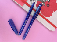 Clicker Erasable Gel Pen Dengan Superior Colos Ink Soft Rubber Grip
