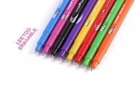 LeeToo Thermo Sensitive Gel Ink Pen Untuk Offfice Dan Sekolah Menulis, Pemegang Pena Warna, 8 Warna Tinta