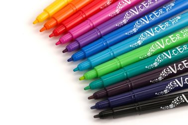 Warna-warni Thermo Sensitive 2.0 Mm Friction Erasable Marker