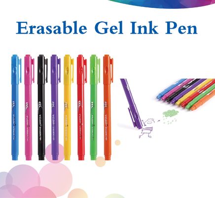 20 Pena Gel Dihapus Warna Vibrant Dengan 0.5 0.7mm Nib