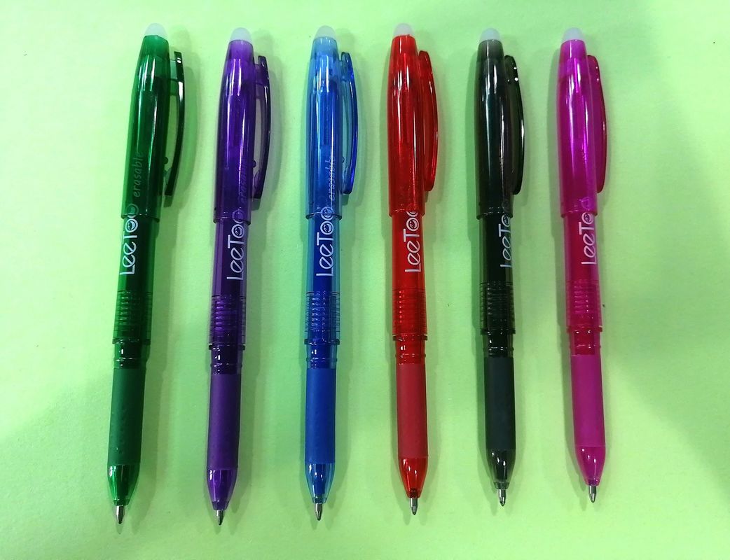 0.5 0.7mm Point Friction Erasable Pens Dengan 20 Pilihan Warna